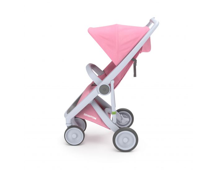 GREENTOM Greentom - Poussette cologique Upp Classic - Rose / gris (13)