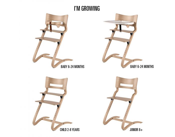 LEANDER Chaise haute volutive avec arceau de scurit (21)