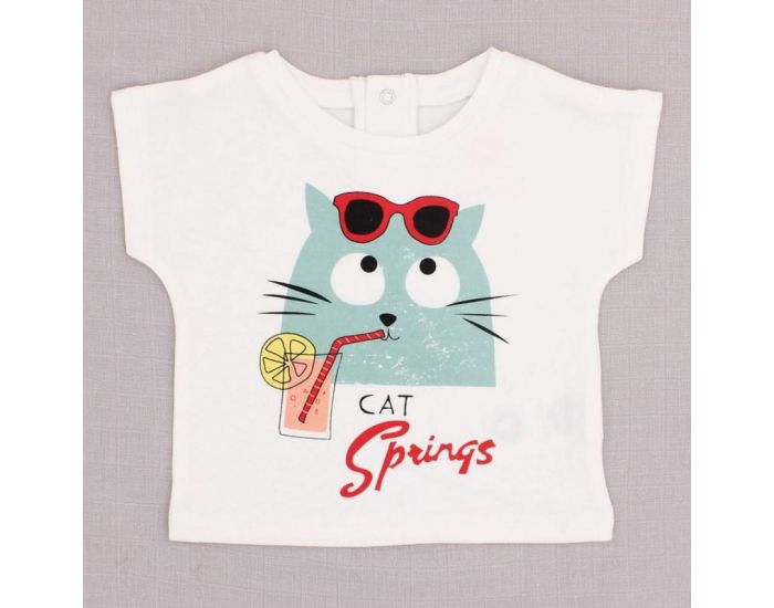 LA QUEUE DU CHAT T-Shirt Bb en Coton Bio 