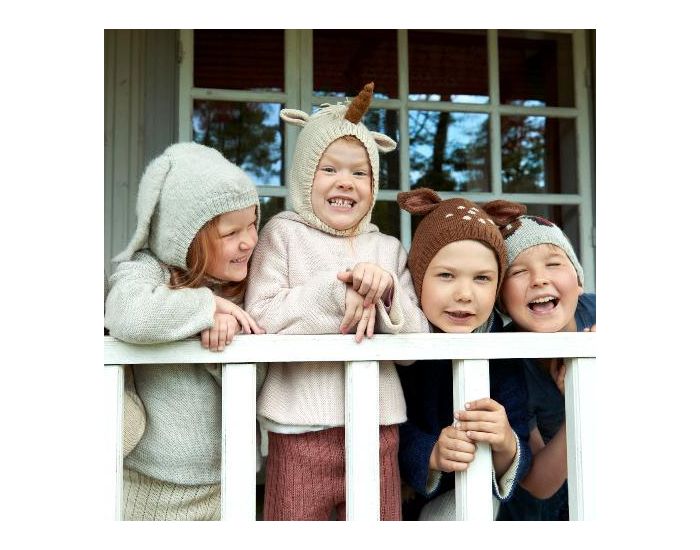 OEUF NYC Bonnet b�b� Bambi en laine d'alpaga (2)