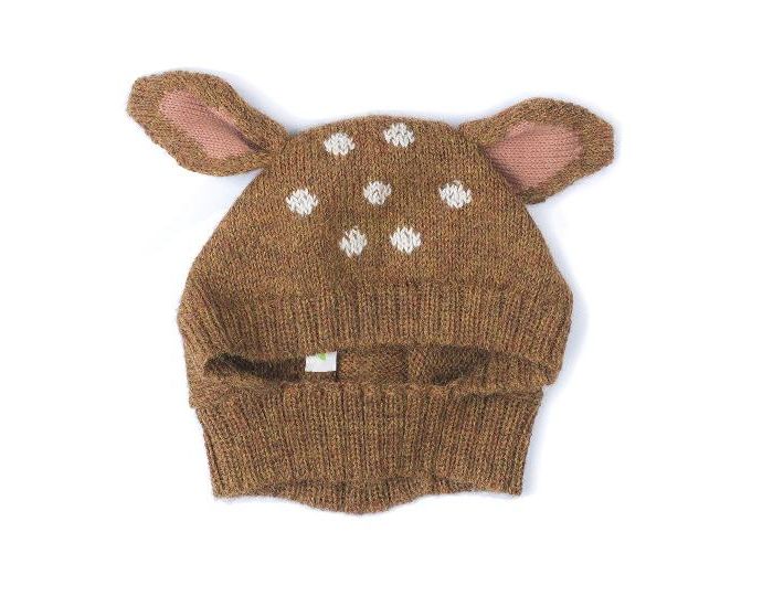 OEUF NYC Bonnet b�b� Bambi en laine d'alpaga (12)