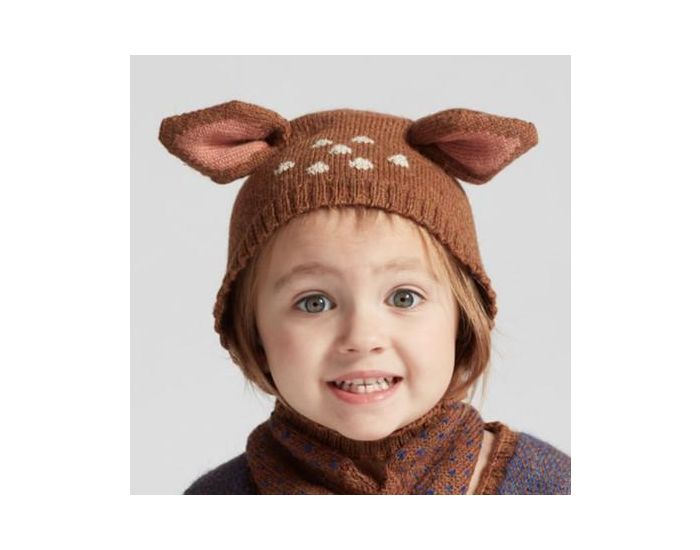 OEUF NYC Bonnet b�b� Bambi en laine d'alpaga (7)