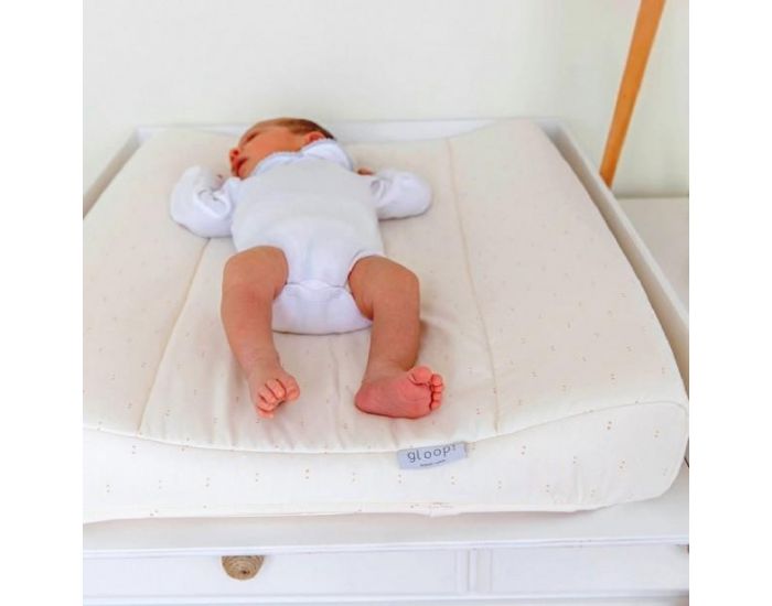 GLOOP! Matelas  Langer et Housse Bio Organic Green (1)