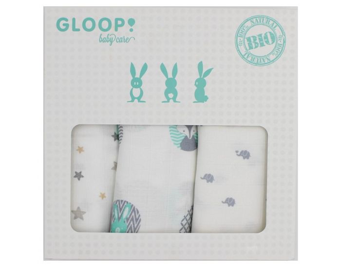 GLOOP! Set de 3 langes 100x100 cm (16)