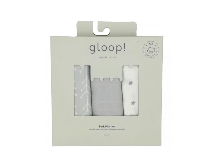 GLOOP! Set de 3 langes 100x100 cm (7)