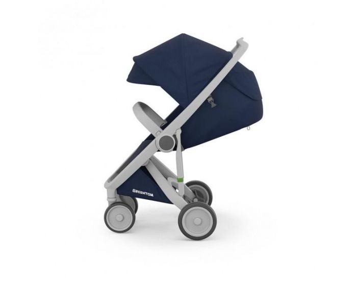 GREENTOM Greentom - Poussette cologique Upp Classic - Bleu marine / gris (1)