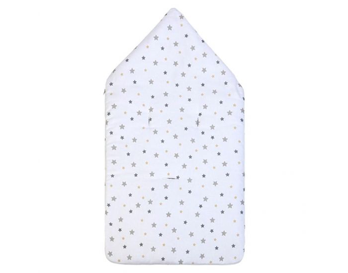 GLOOP! Nid d'ange en Coton Bio Motif �toile - Blanc (2)