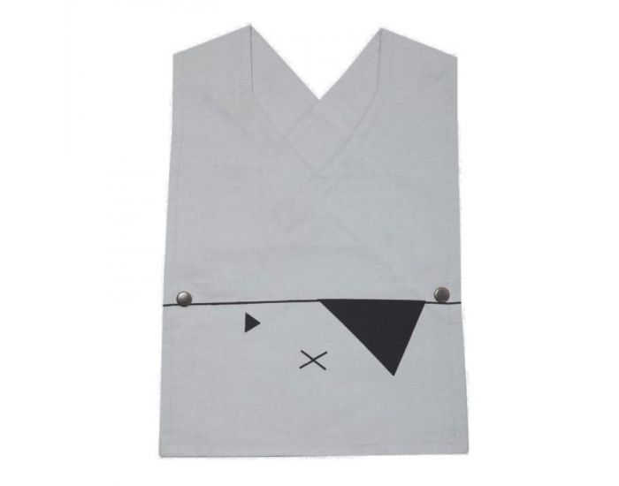 FABELAB Bavoir Bb Enduit  Pressions (6)