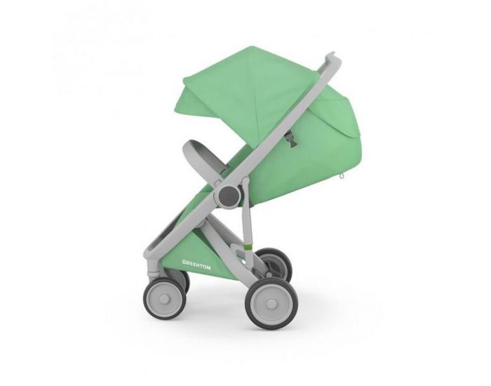 GREENTOM Greentom - Poussette cologique Upp Classic - vert menthe / gris (2)
