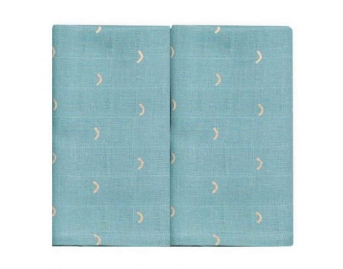 GLOOP Lot de 2 Langes Bio - 70 x 70 cm (2)