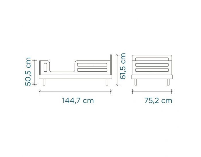 OEUF NYC Lit Enfant Design Classic 140x70 cm (9)