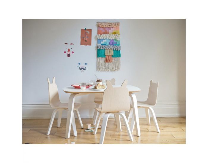 OEUF NYC Lot de 2 chaises enfant  oreilles Ours (1)