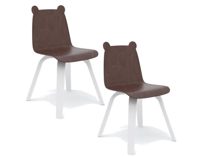 OEUF NYC Lot de 2 chaises enfant  oreilles Ours (6)