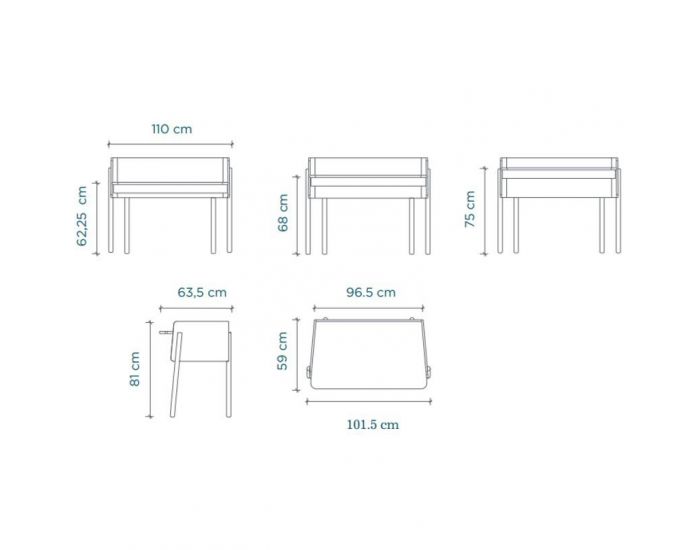 OEUF NYC Bureau enfant design - Brooklyn desk (5)