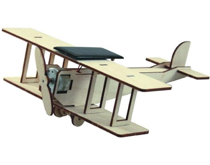 HELIOBIL Kit Biplan en bois solaire - D�s 8 ans (1)