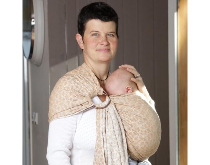 NEOBULLE Sling Echarpe de Portage avec Anneaux Mandala (1)