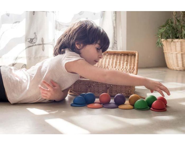 GRAPAT Jouets libres set de 30 accessoires ronds - Ds 12 mois (1)