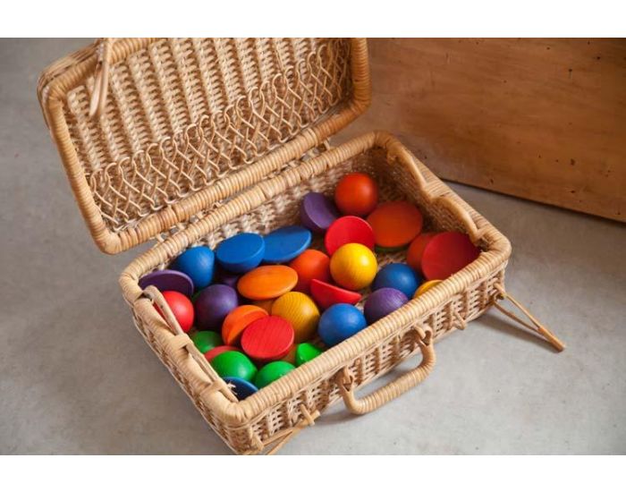 GRAPAT Jouets libres set de 30 accessoires ronds - Ds 12 mois (2)