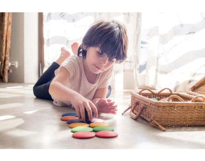 GRAPAT Jouets libres set de 30 accessoires ronds - Ds 12 mois (3)