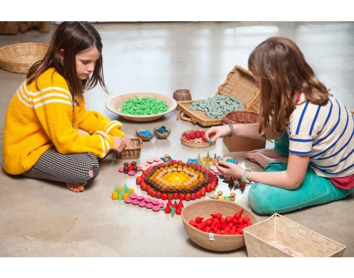 GRAPAT Jouets libres Mandala minis feux en bois - D�s 36 mois (4)