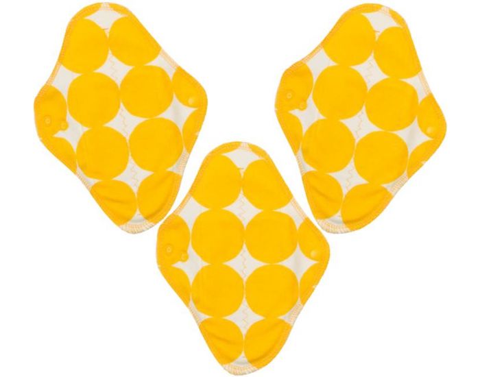 MAM ECOFIT Lot de 3 Serviettes Hyginiques Lavables - Regular (1)