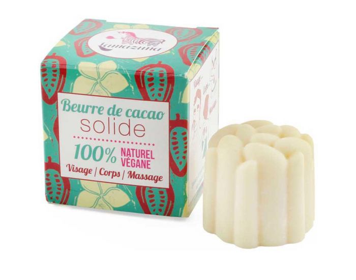 LAMAZUNA Beurre de Cacao Solide  l'Huile de Baobab et au Frangipanier 2 en 1 - 25g (2)