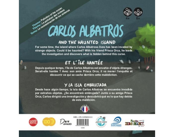 JARVIN CREW Livre Carlos l'Albatros et l'le hante (3)