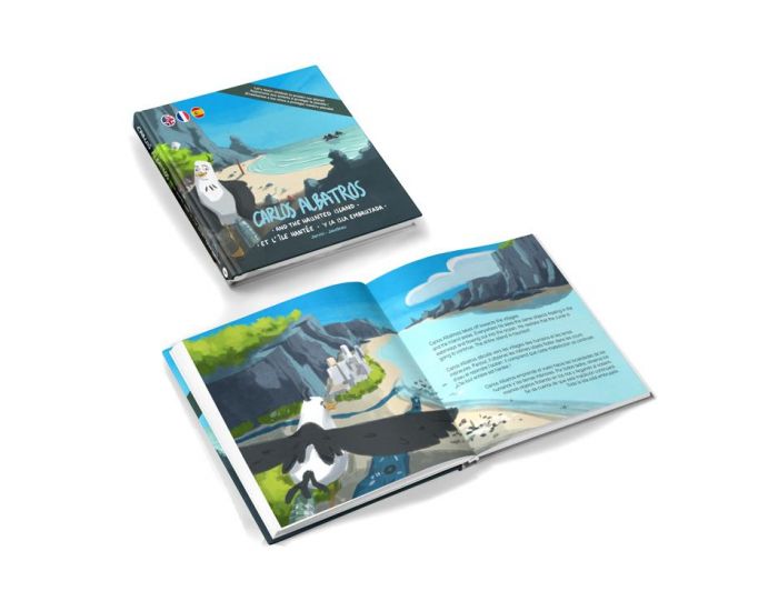 JARVIN CREW Livre Carlos l'Albatros et l'�le hant�e (2)