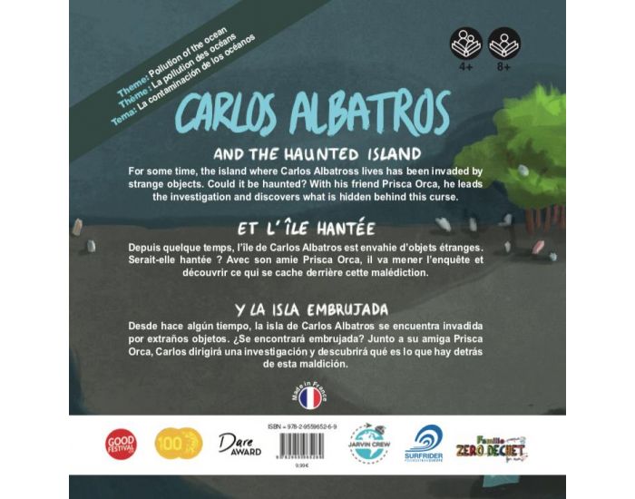JARVIN CREW Livre Carlos l'Albatros et l'�le hant�e (4)