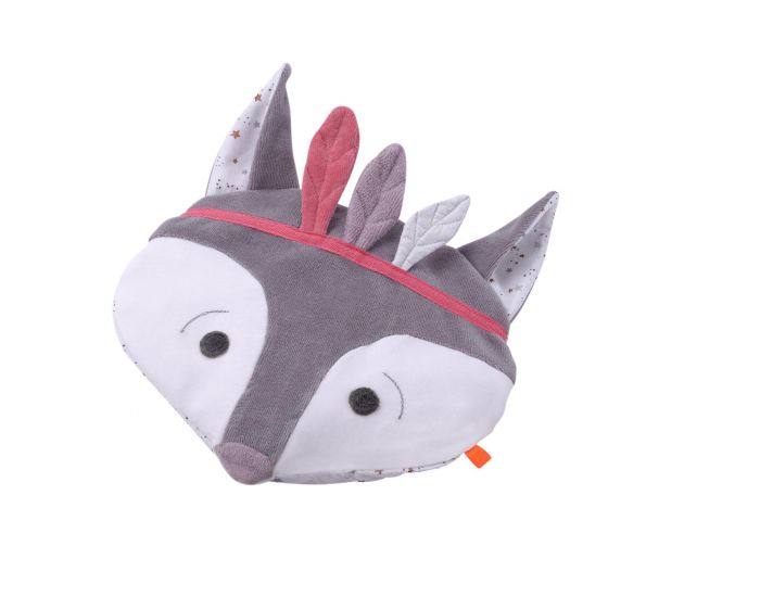 KIKADU Coussin Bouillotte - Renard Etoiles Rose - Ds la Naissance (1)