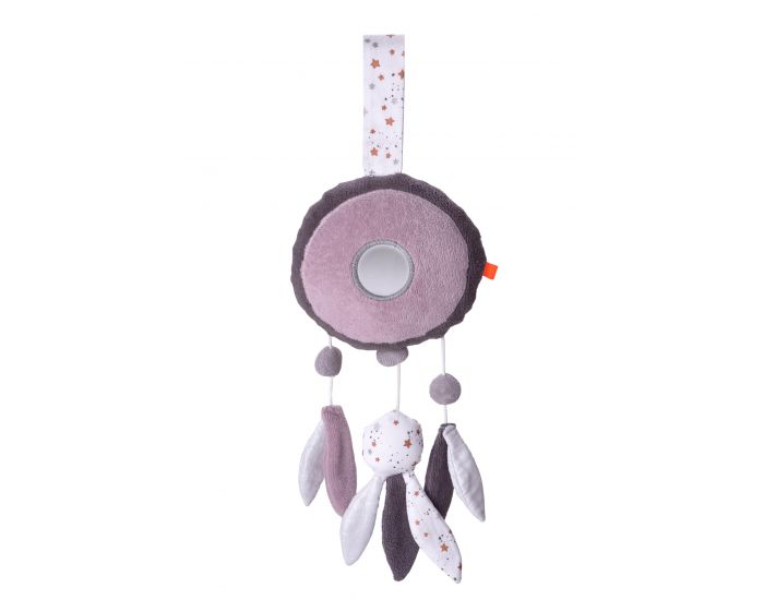 KIKADU Attrape R�ves Musical Renard Etoiles - Rose - D�s la Naissance (1)