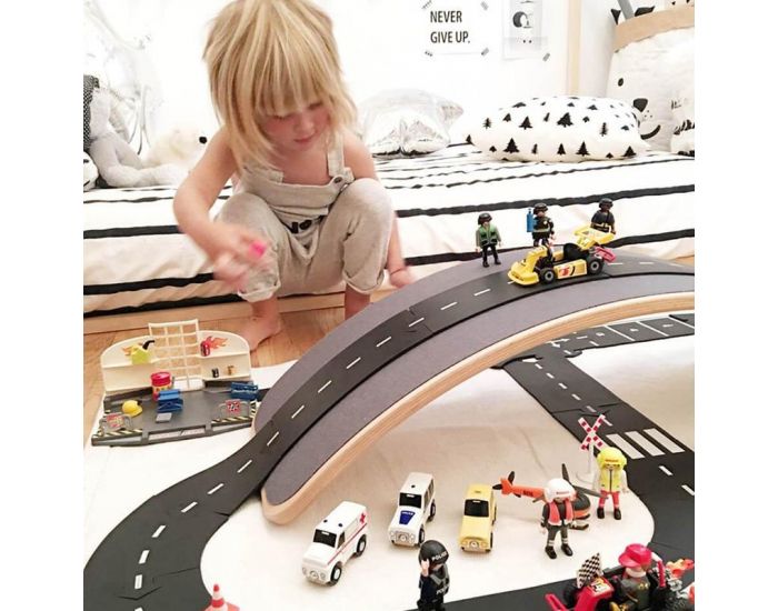 WOBBEL Planche d'Equilibre - Original - Gris - Ds 18 mois (2)