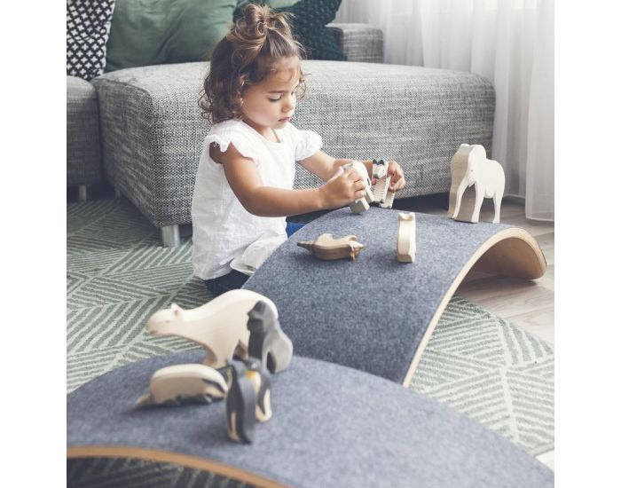 WOBBEL Planche d'Equilibre - Original - Gris - Ds 18 mois (3)