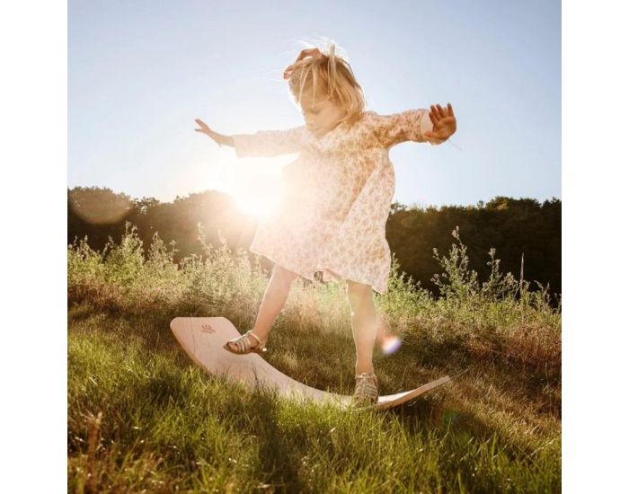 WOBBEL Planche d'Equilibre - Original - Jaune - Ds 18 mois (1)