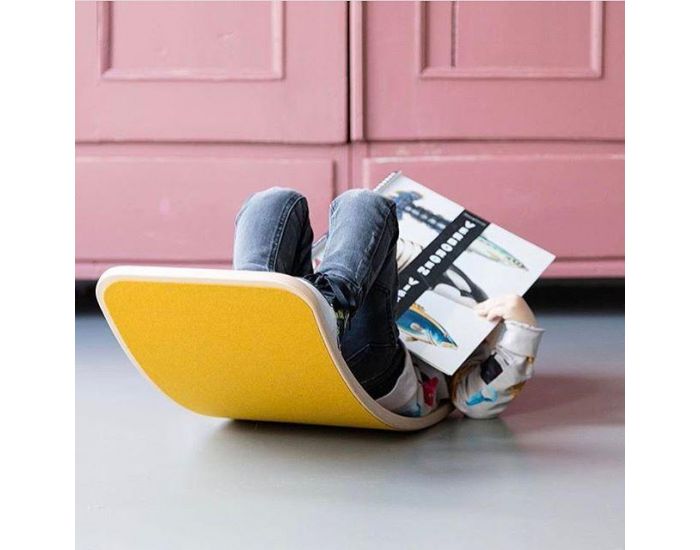 WOBBEL Planche d'Equilibre - Original - Jaune - Ds 18 mois (8)