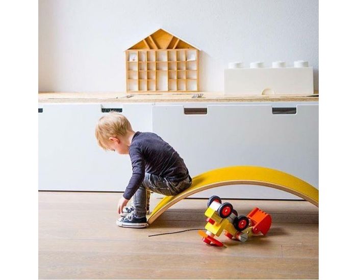 WOBBEL Planche d'Equilibre - Original - Jaune - D�s 18 mois (6)