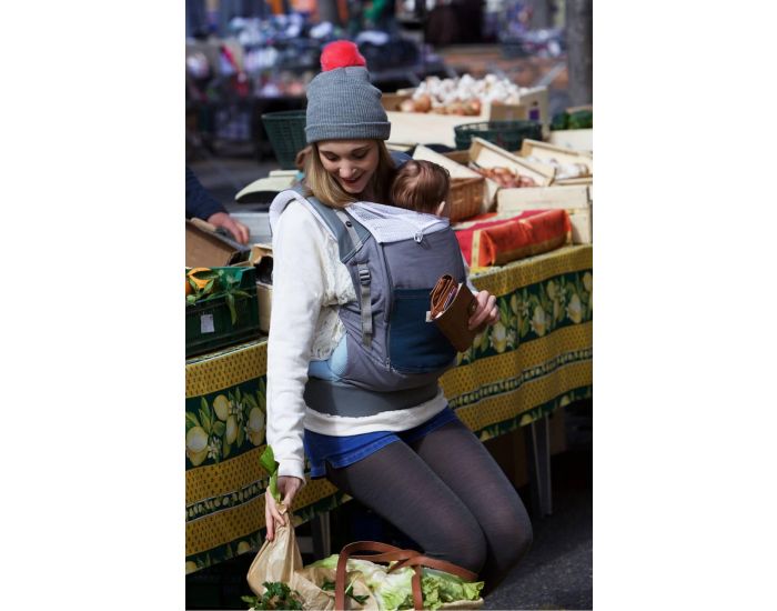 LOVE RADIUS par JPMBB PhysioCarrier lphant Poche Bleu Paon - Simili Cuir  (17)