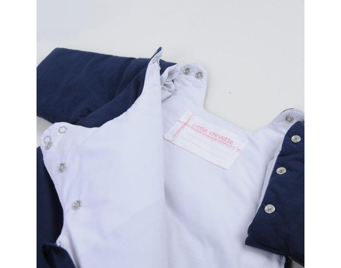 LITTLE CREVETTE Gigoteuse Hiver avec Manches Bleu Marine Sweet Dreams (3)