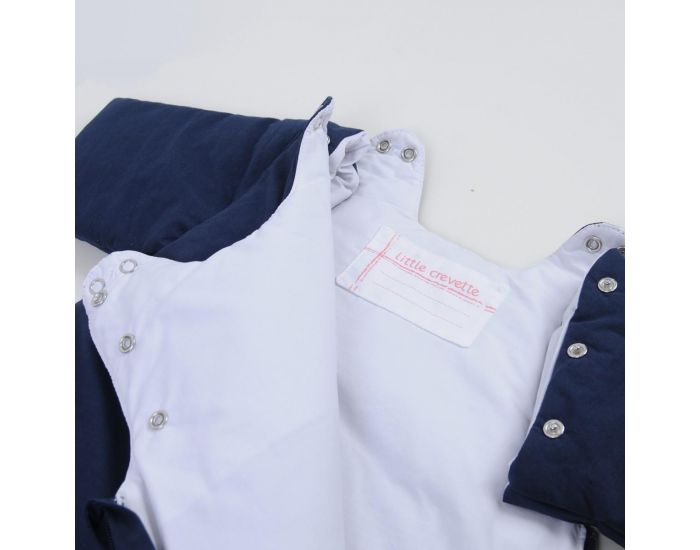 LITTLE CREVETTE Gigoteuse Hiver avec Manches Bleu Marine Sweet Dreams (7)