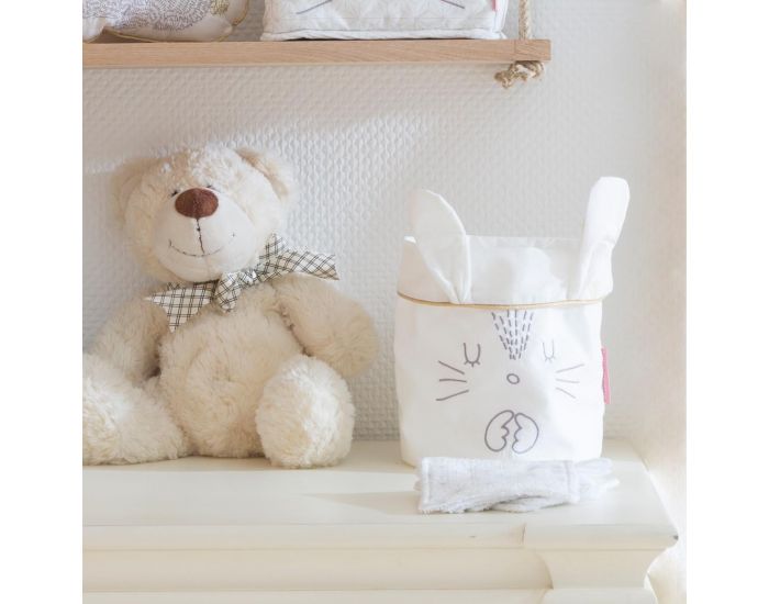 LITTLE CREVETTE Panier de Toilette - Pompom Pompom (8)