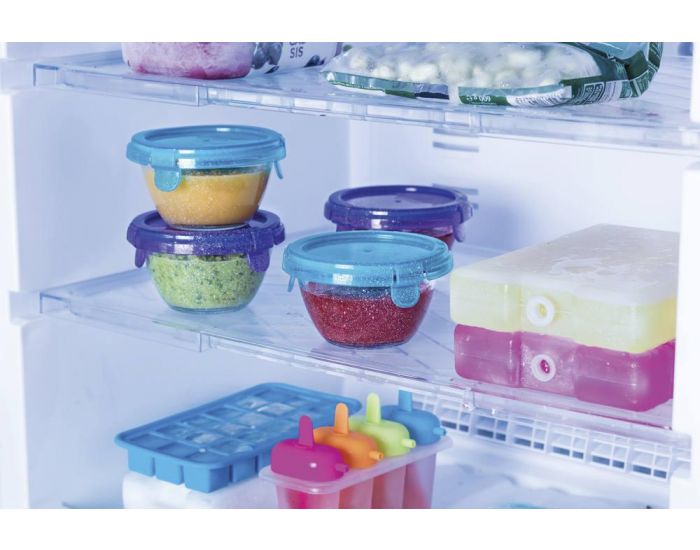 PYREX Plat rond + couvercle violet 11 cm (4)