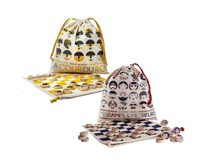 LES JOUETS LIBRES Jeu d'Echecs Ecologique en Bois - La Cour du Roi - D�s 4 ans (21)