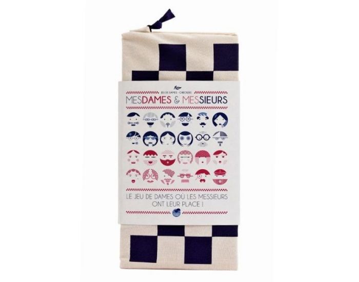 LES JOUETS LIBRES Jeu de Dames Ecologique en Bois - Mesdames & Messieurs  - Ds 4 ans (10)