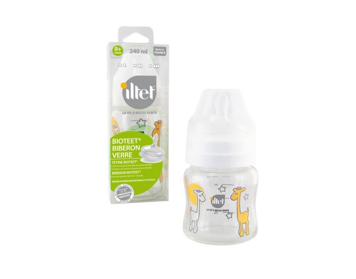 ILTET - Biberon en Verre Anatomique - 120ml (3)