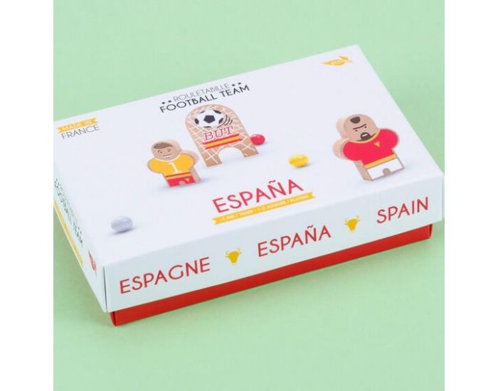LES JOUETS LIBRES Rouletabille - Football Team Espagne - D�s 4 ans (3)