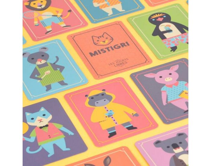 LES JOUETS LIBRES Jeu de Cartes Mistigri des Animaux - Ds 3 ans (14)