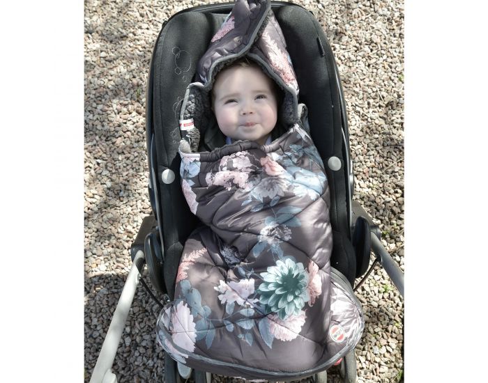 SEVIRA KIDS Chancelire universelle pour toutes les saisons - impermable - 0/12 mois - Raven (1)