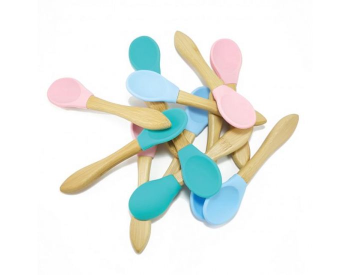 SEVIRA KIDS Cuillres Bb Bambou et Silicone - Ds 6 mois (16)