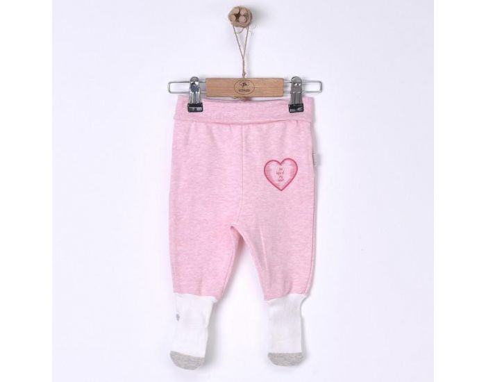 SEVIRA KIDS Pantalon Bb avec Pieds - Active Rose  (1)