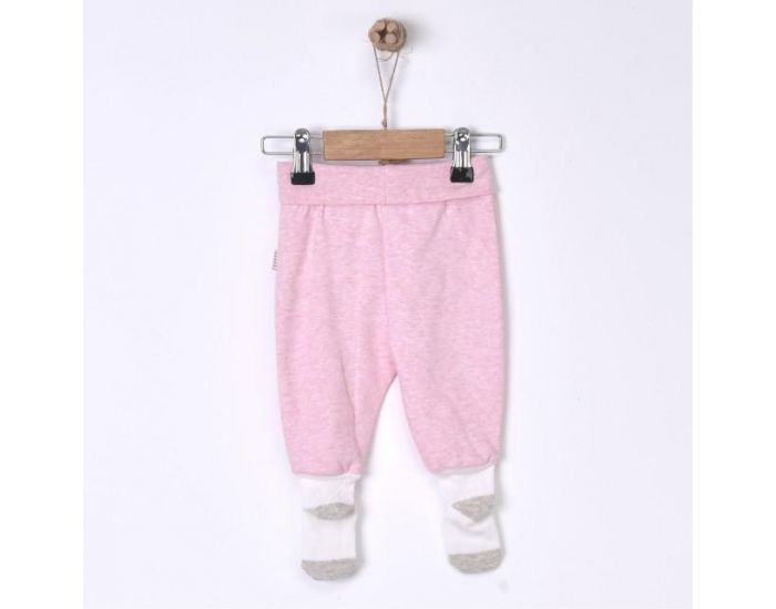 SEVIRA KIDS Pantalon Bb avec Pieds - Active Rose  (2)